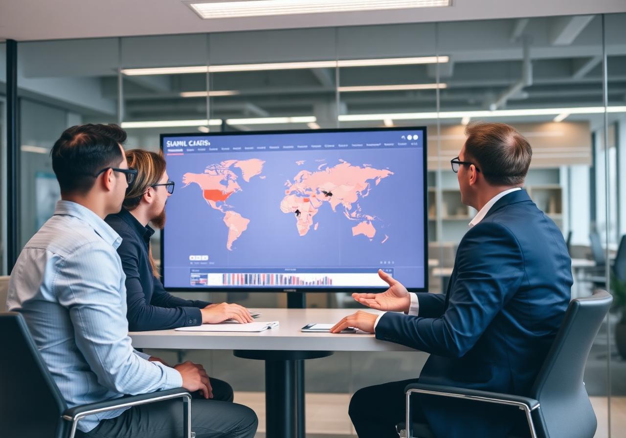 GSR team reviewing global supply chain